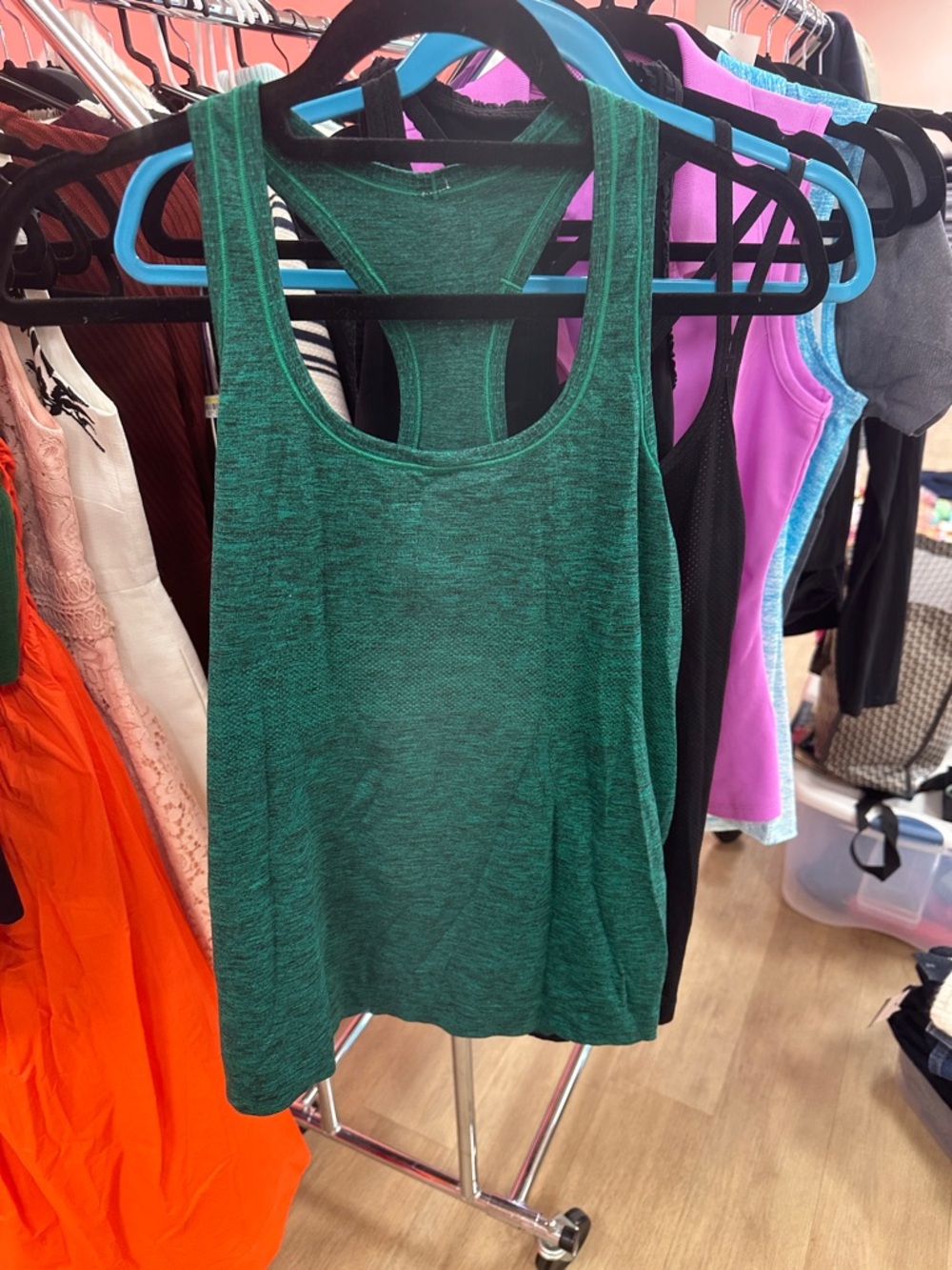 Women's Green Racerback Tank Top - Lululemon